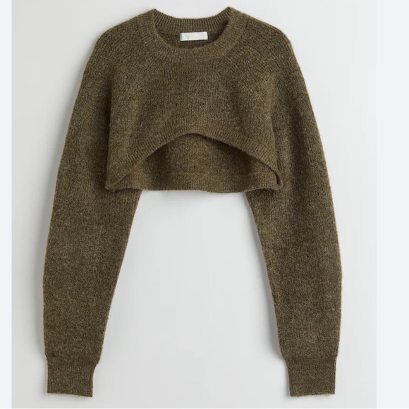 H&M Accessories - H&M | olive/dark khaki shrug sweater
